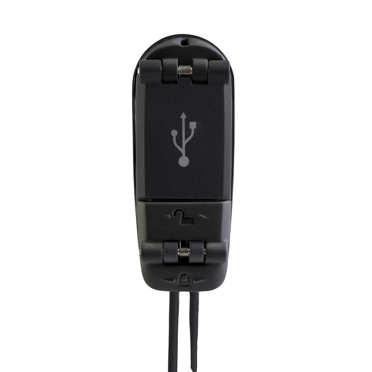 Scanstrut ROKK Charge Pro front view showing dual ports and fast charging