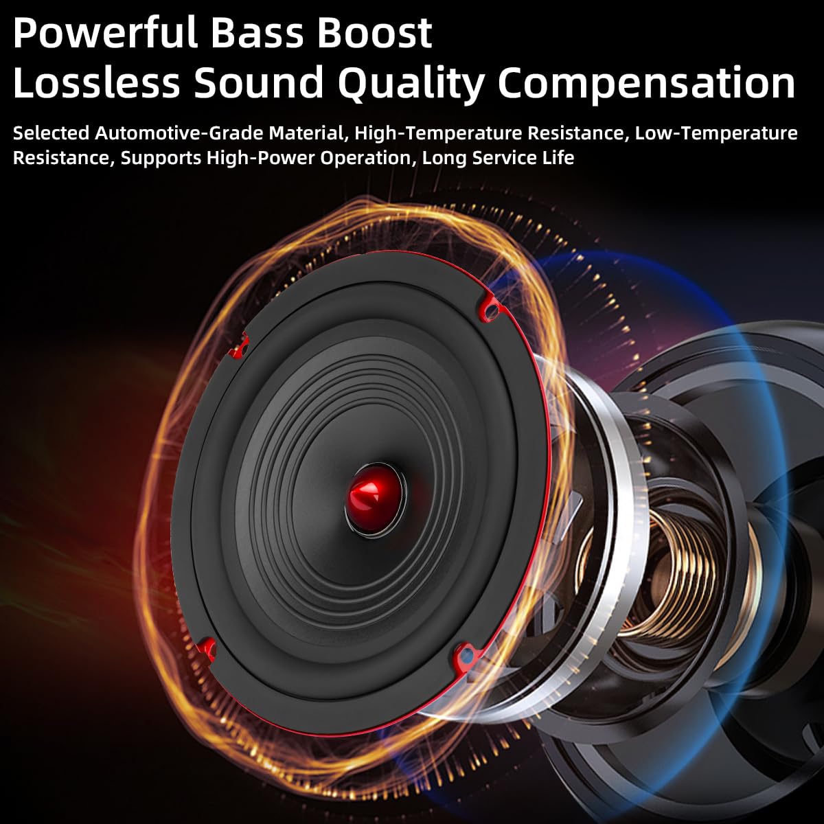 SCBPAUD frequency divider crossovers ensuring smooth, balanced sound