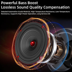 SCBPAUD frequency divider crossovers ensuring smooth, balanced sound