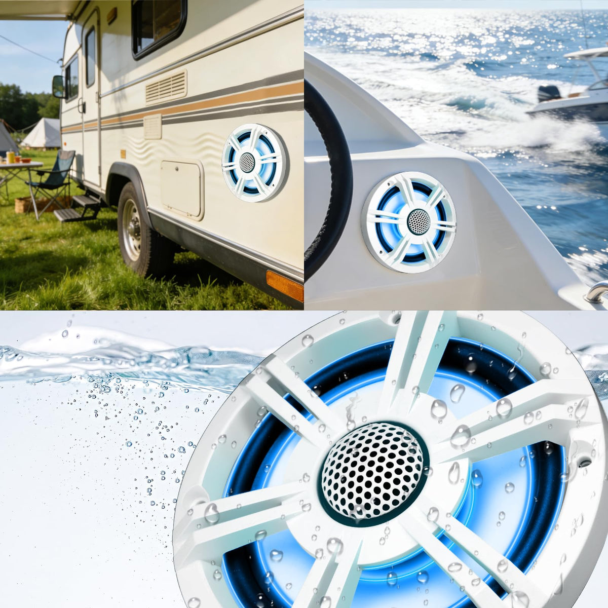SCBPAUD full-range 50Hz-20kHz coverage for balanced sound