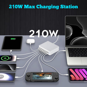 GaN technology in the SCCVEE compact charger enables efficient high-watt charging.