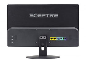 Sceptre 27-inch monitor built-in speakers enable compact desk setups and clear audio.