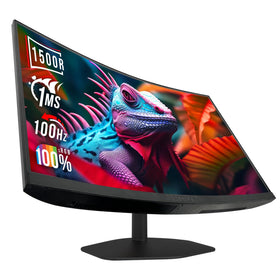 Sceptre 27-inch curved monitor with 1500R curvature for immersive work and play.
