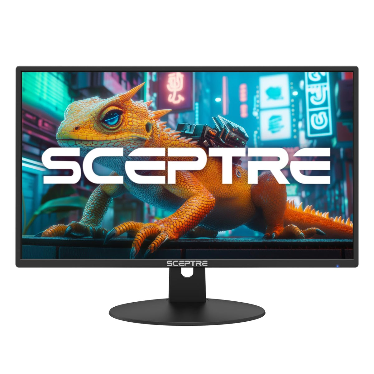 Sceptre Prime 24-inch monitor front view with slim bezels and vibrant color for work and gaming.