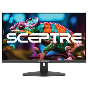 Sceptre Prime 27-inch monitor front view with slim bezel and vibrant display