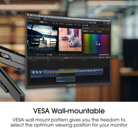 Sceptre Prime curved 32-inch monitor wall-mount-ready for flexible setups.