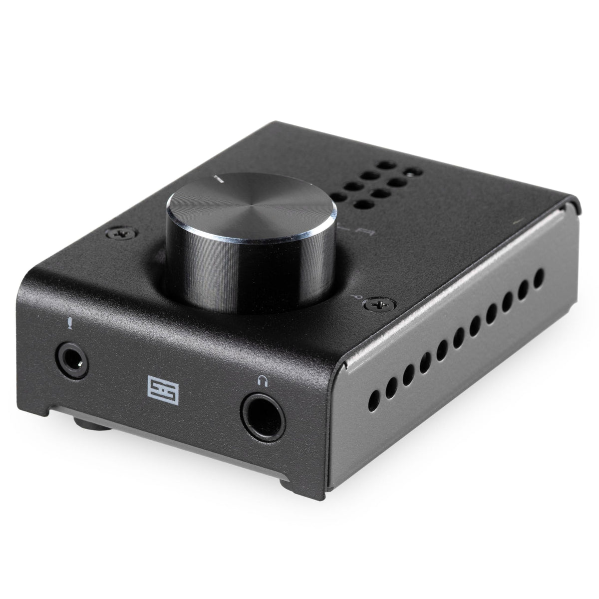 Schiit Fulla E front panel with mic input for gaming and listening