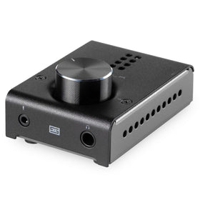 Schiit Fulla E front panel with mic input for gaming and listening