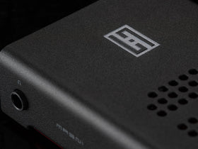 Schiit Magni Heretic rear ports enable preamp outputs for monitors or amps.