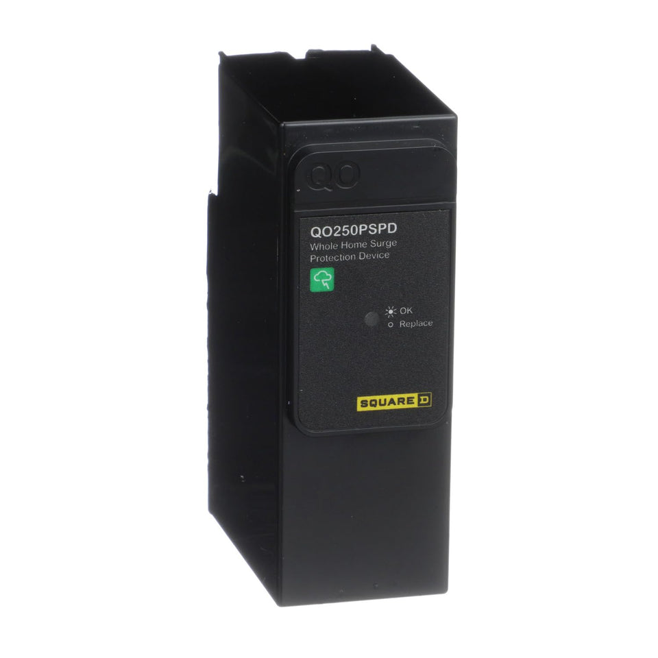 Schneider Electric QO250PSPD plug-on neutral setup for whole-house protection.