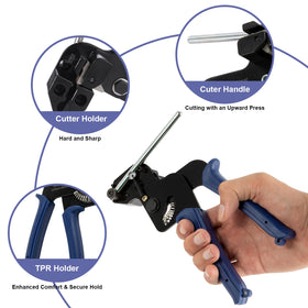 SCITOOLS adjustable bundling pressure enables precise control for secure finishes.