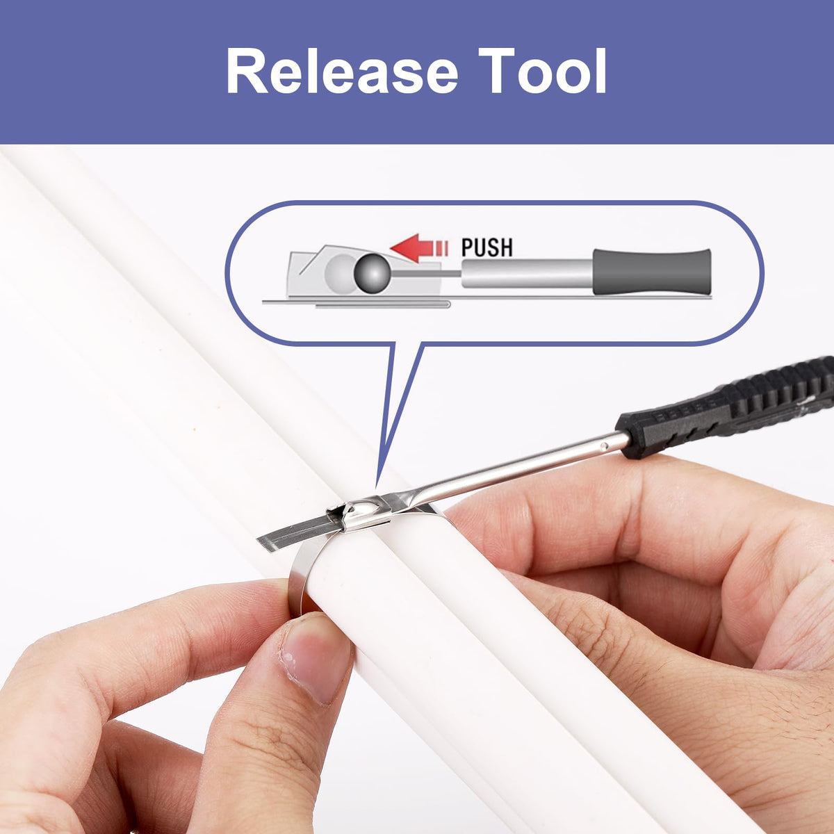 SCITOOLS universal compatibility supports ties up to 12 mm width for many jobs.