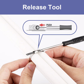 SCITOOLS universal compatibility supports ties up to 12 mm width for many jobs.