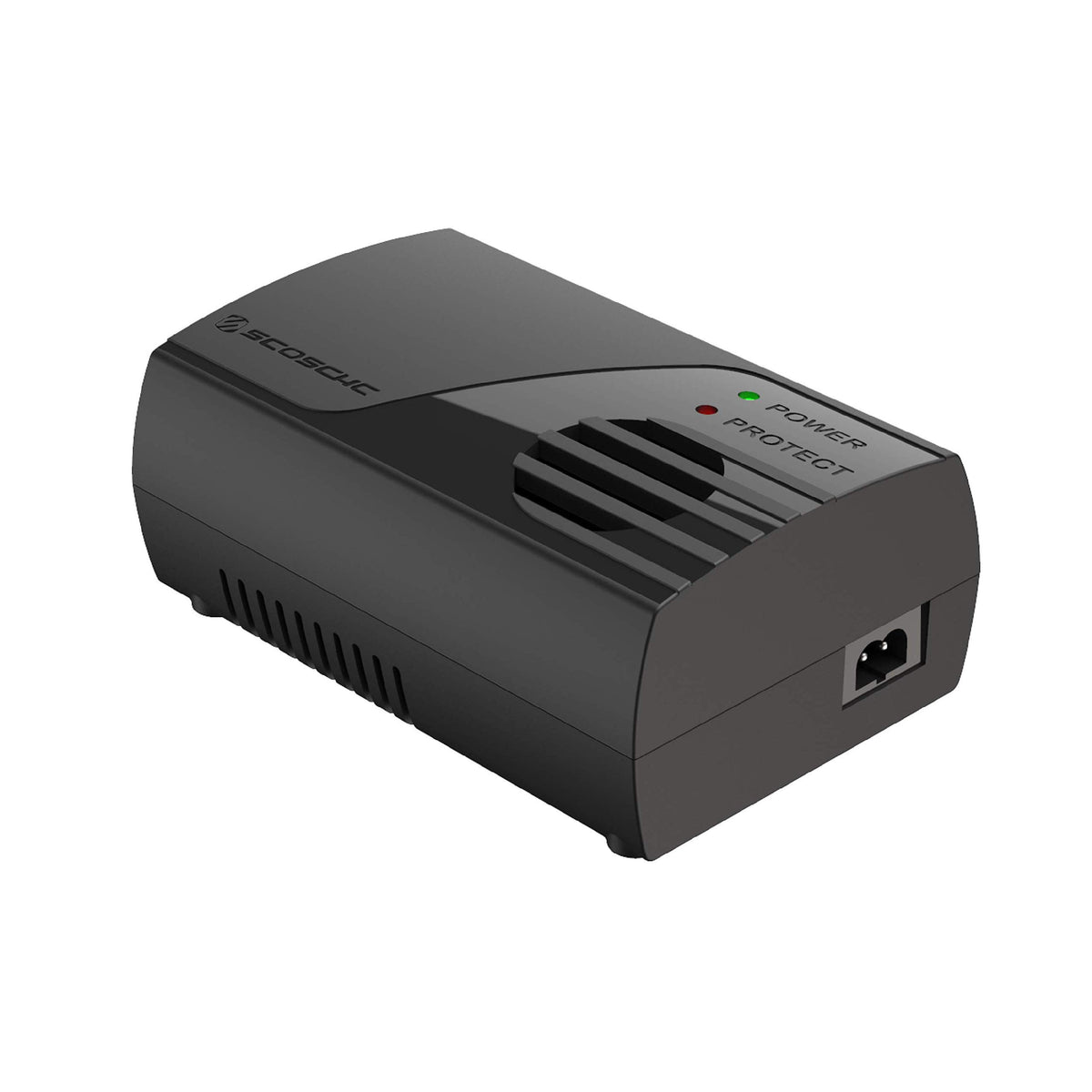 Scosche PI150M inverter with dual USB ports charges devices on the go