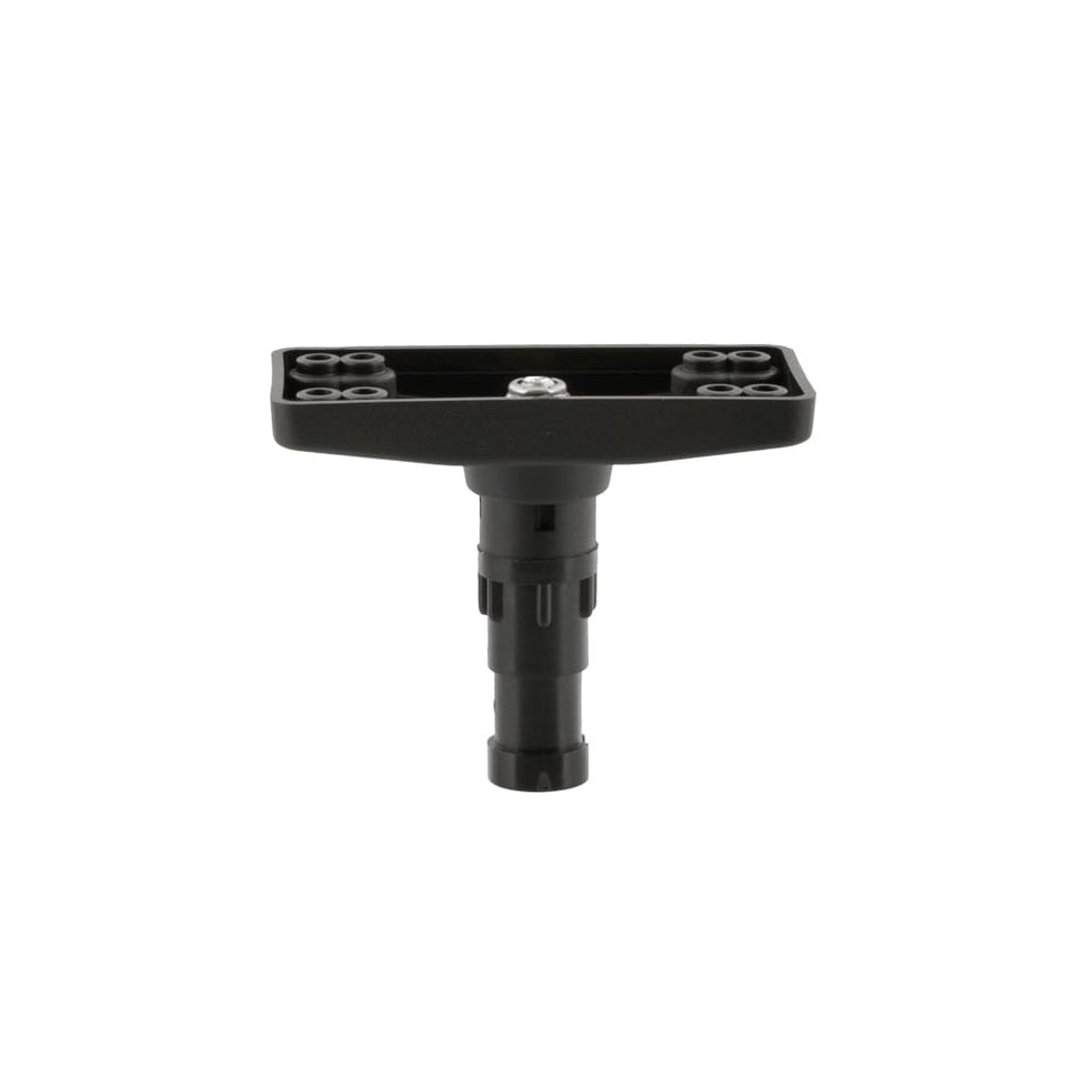Scotty 272 post bracket in black for #269 and #270 sounder mounts, enabling quick removal.
