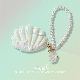 SCQYCWA 3D conch shell cover adds tactile grip and charm.