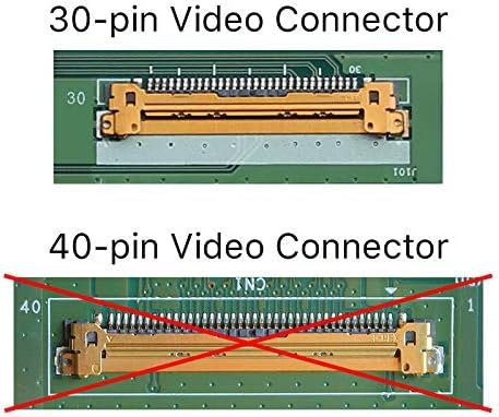 SCREENARAMA close-up of 30-pin connector ensuring correct pin alignment and secure data transfer