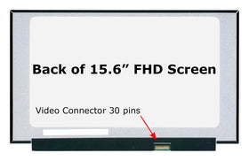SCREENARAMA close-up of matte IPS surface reducing glare for clearer viewing