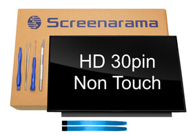 SCREENARAMA front panel showing full glossy display and clear HD image benefit
