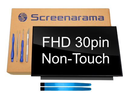 SCREENARAMA front panel showing glossy IPS display benefit of clear FHD visuals