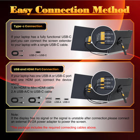 Screnex extender ultra-thin profile fits into bag or backpack.