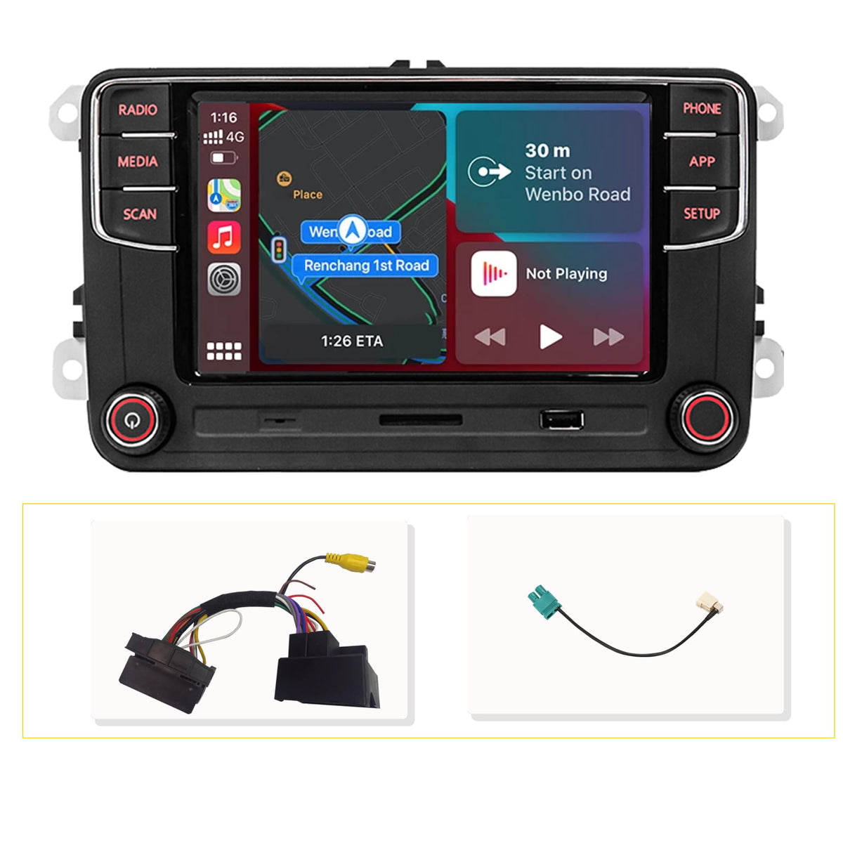 SCUMAXCON RCD360 PRO3 vehicle fit guide clarifies model compatibility for VW groups