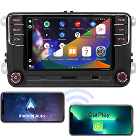 SCUMAXCON RCD360 PRO3S front view with a crisp 6.5-inch touchscreen for easy driving