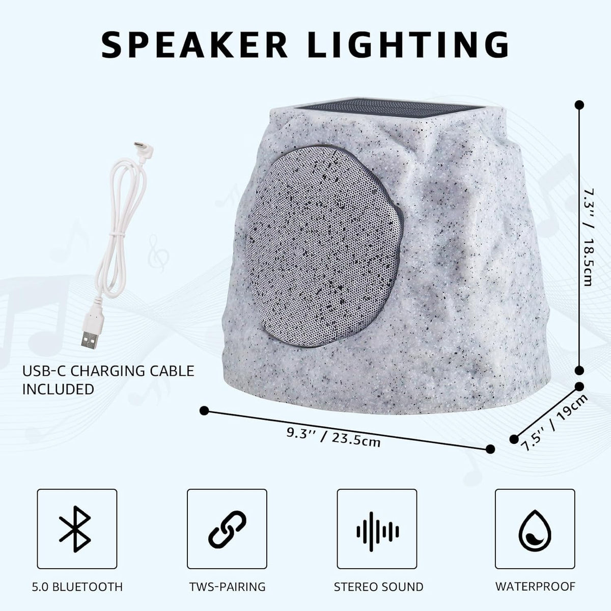 SDX true wireless stereo pairing for fuller, balanced outdoor sound.