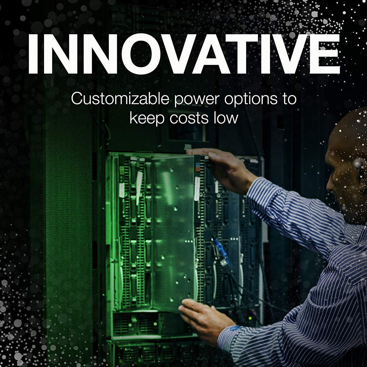 Seagate Exos X16 16TB drive in a data center rack for dense storage