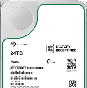 Seagate Exos X24 24TB drive internal mechanism highlights enterprise reliability