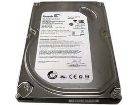 Seagate top profile showing drive casing and mounting holes for quiet, low-power operation benefit