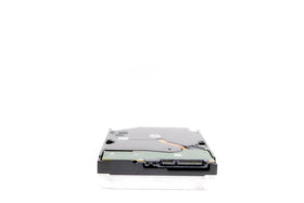 Seagate Renewed Exos X16 14TB drive label, shows capacity and warranty.