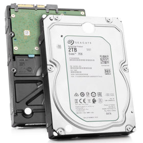 Seagate ST2000NM0055 enterprise 2TB HDD front view for server storage