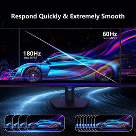 Sealan HDR10 with 99% sRGB provides vibrant, color-accurate visuals.