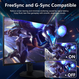 Sealan VA panel offers deep blacks and strong contrast for dark scenes.