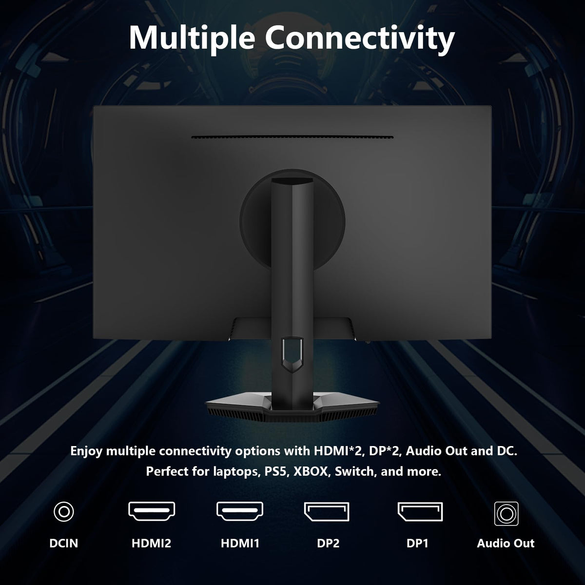 Sealan 16:9 screen supports expansive multitasking and gaming layouts.