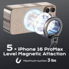 SEANCHEER magnetic neck mount one-click release for quick mounting