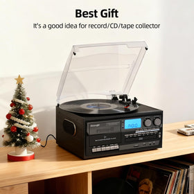 Seasonlife RCA output and headphone jack support external speakers or private listening.