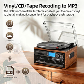 Seasonlife AM/FM tuner provides easy access to radio programming