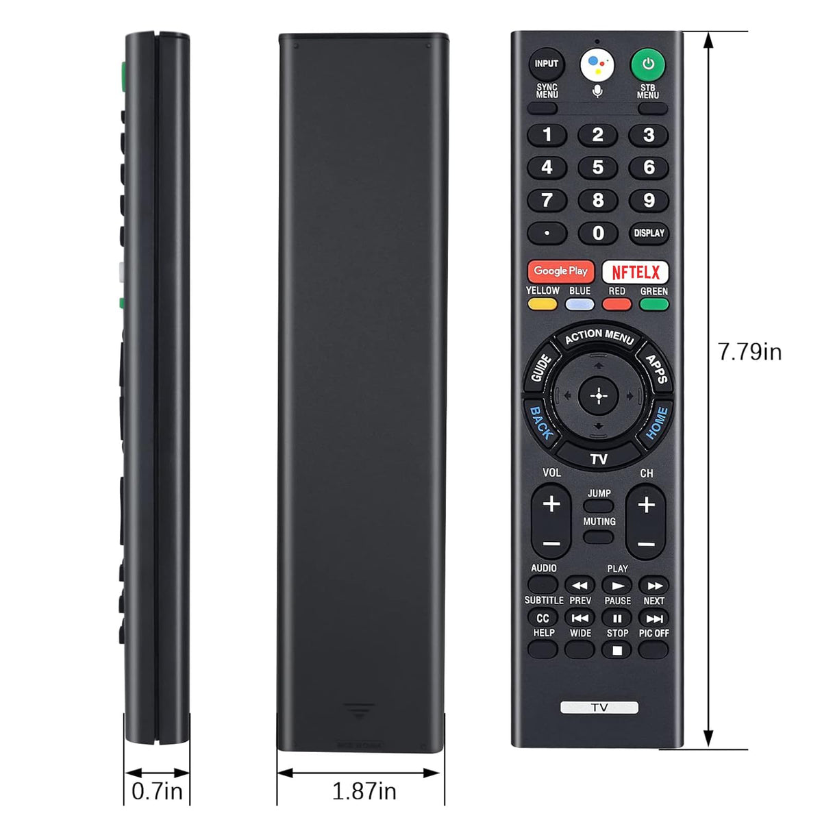 Seayoo remote design close-up shows sleek, modern finish