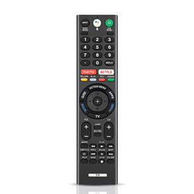 Seayoo voice remote on a Sony TV screen for easy navigation