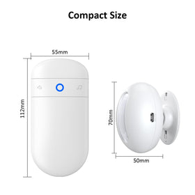 SECRUI doorbell offers 32 ringtones and 5 volume levels