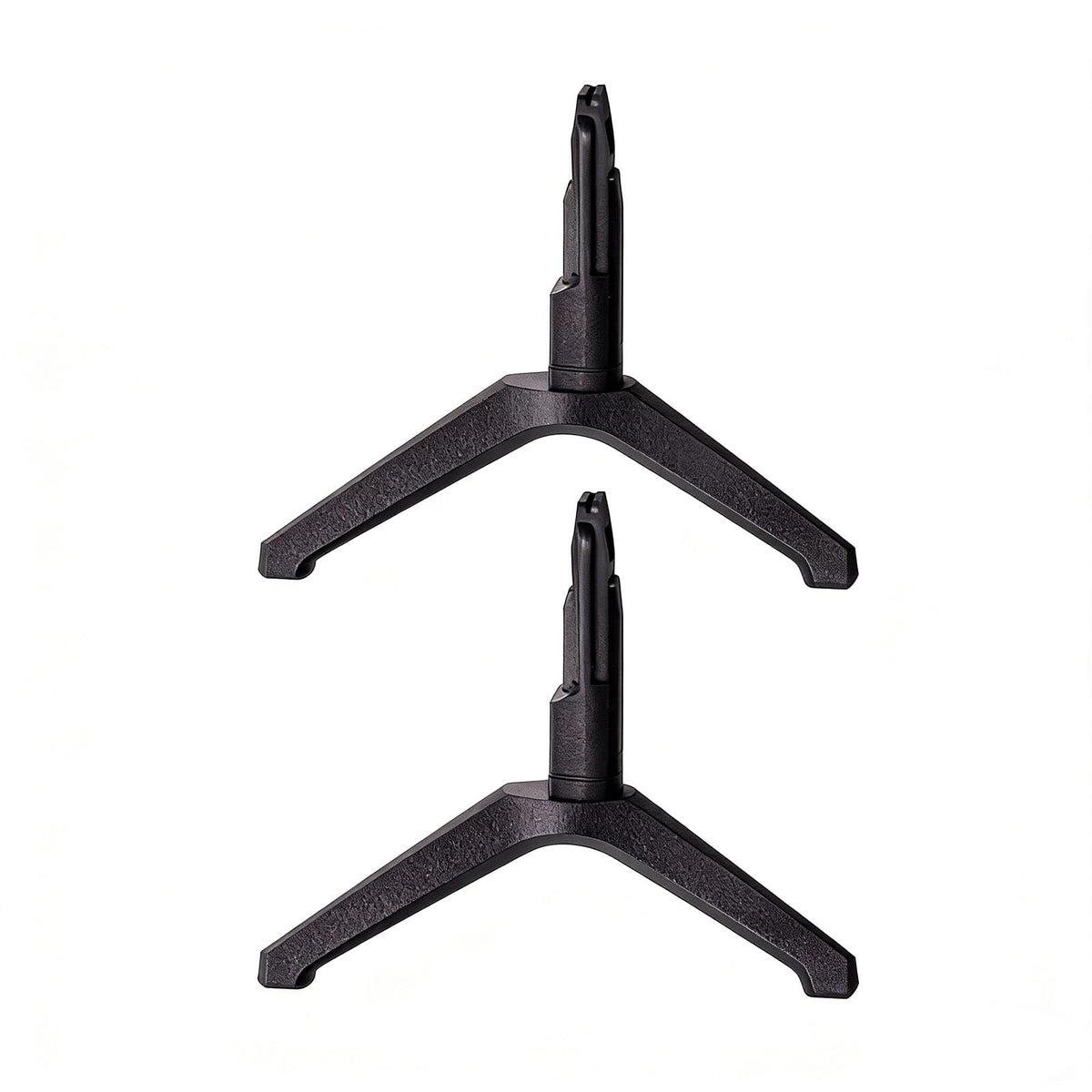 SeDeplacer left TV stand leg BN96-50854A provides a stable base for a 43-inch Samsung TV