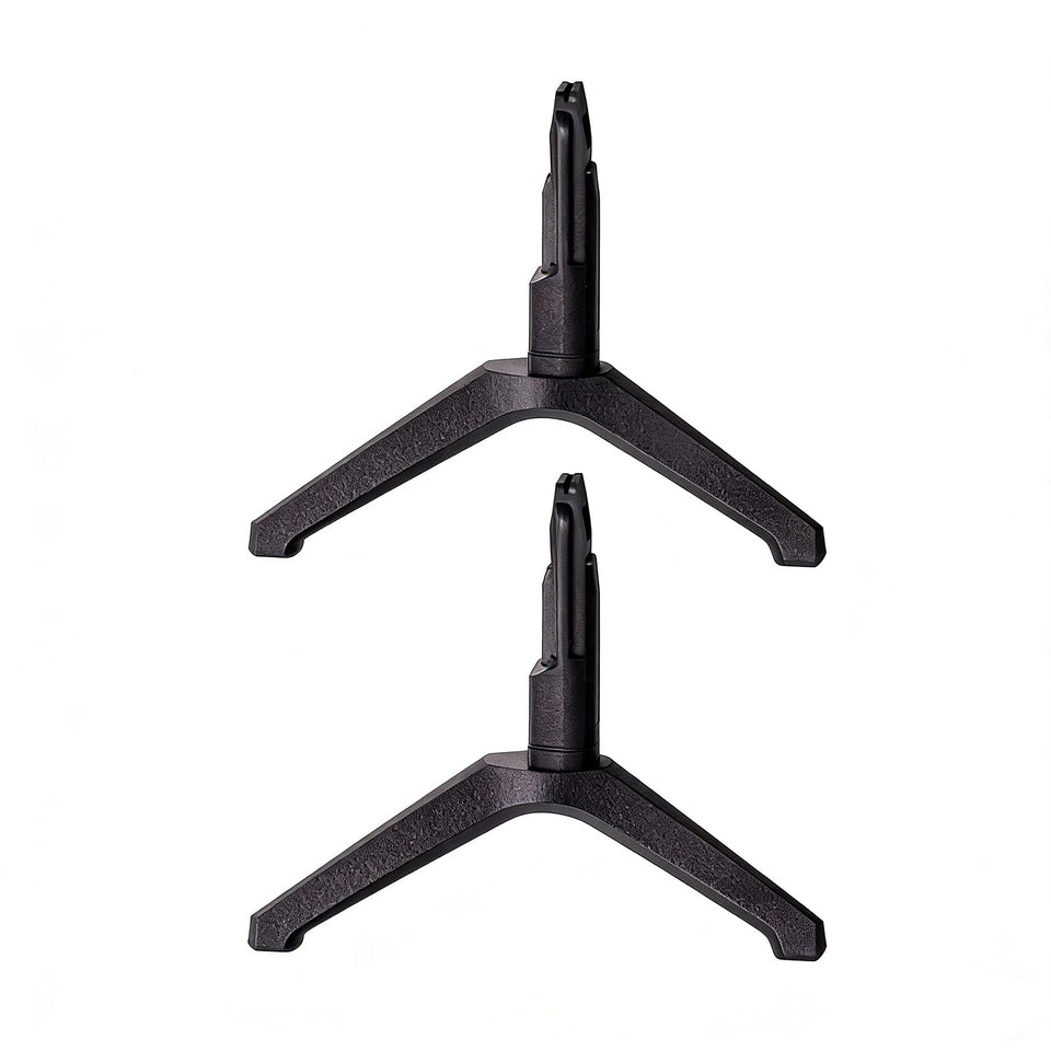 SeDeplacer left TV stand leg BN96-50854A provides a stable base for a 43-inch Samsung TV