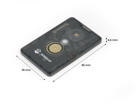 Seeed Studio T1000-E in outdoor lifestyle scene used for long-range mesh tracking