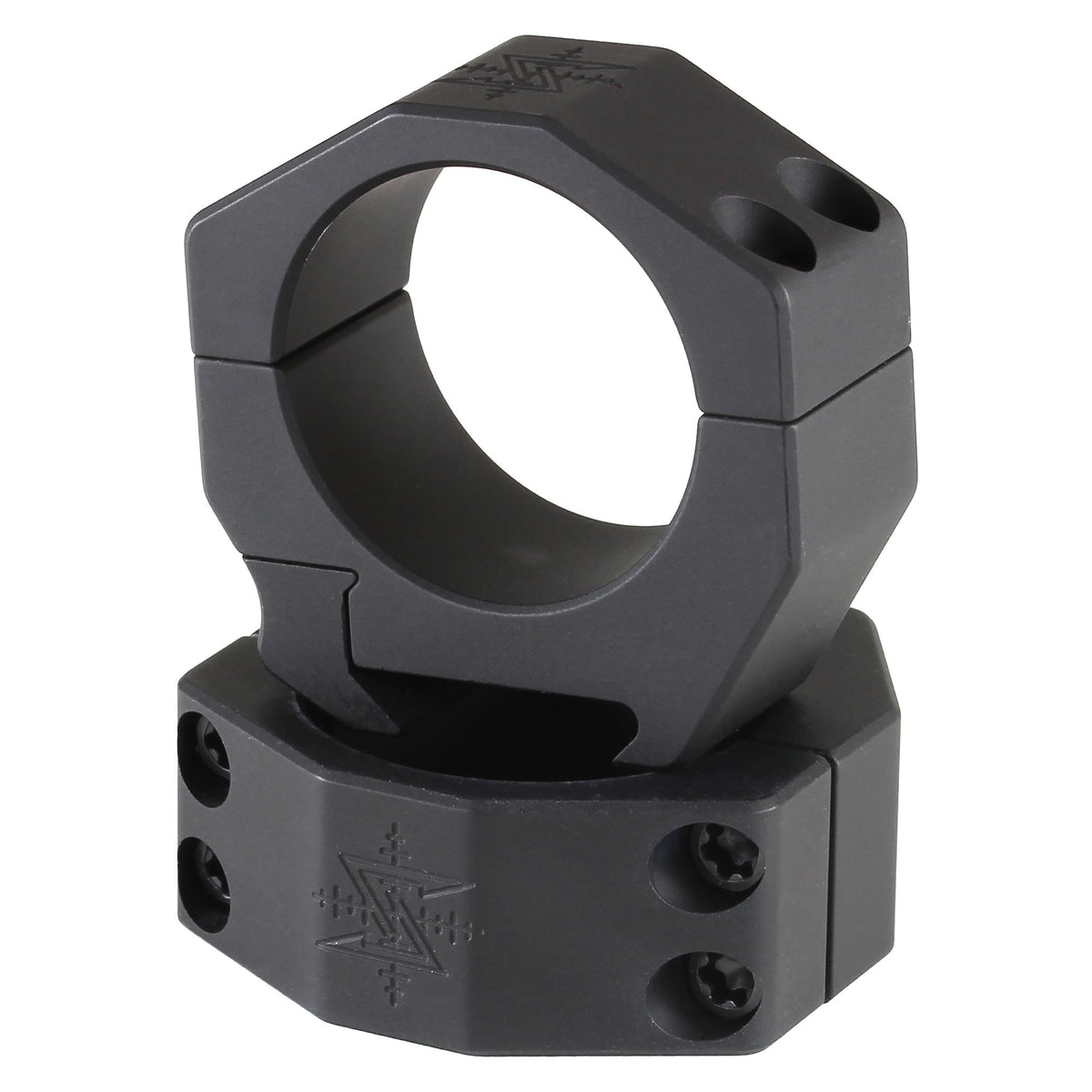 Seekins Precision 34mm scope ring, low-profile mount for stable precision shooting