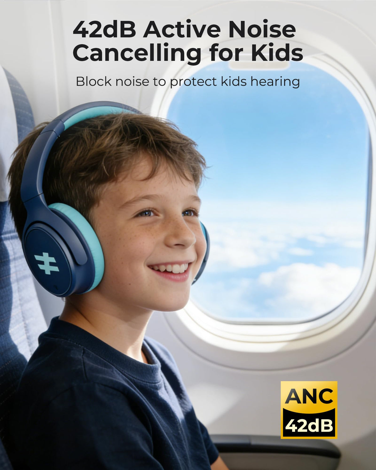 Seenda HEO-303 worn by child during online class for clear audio