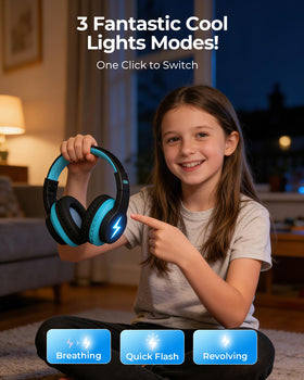 Seenda Kids Headphones 40mm driver delivers richer, more detailed sound