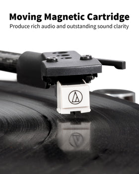 SeeYing turntable carbon-fiber-tonearm highlights precise groove tracking for cleaner sound.