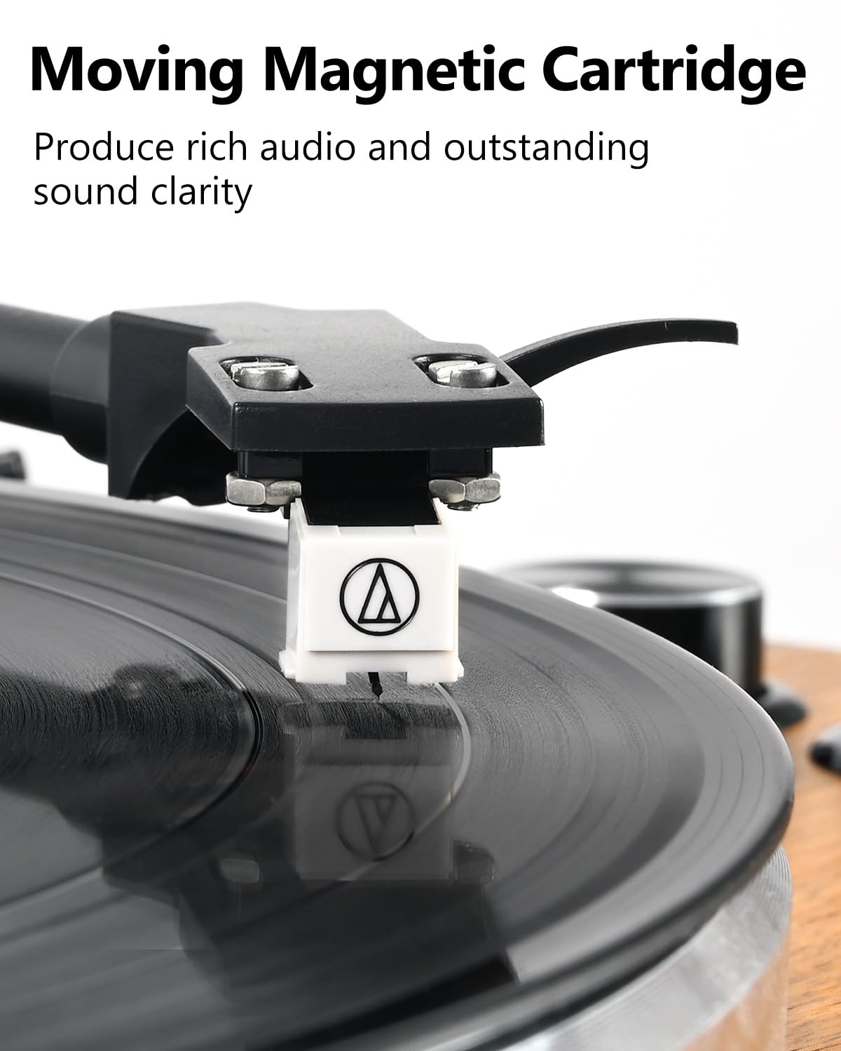 SeeYing die-cast platter provides stable rotation for precise playback.